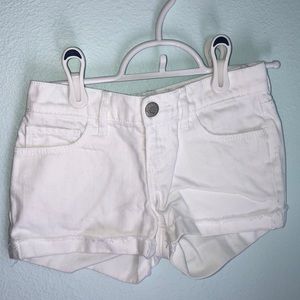🌟LIKE NEW🌟 Girls White Jean shorts SZ 7